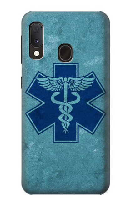 S3824 Caduceus Medical Symbol Case For Samsung Galaxy A20e