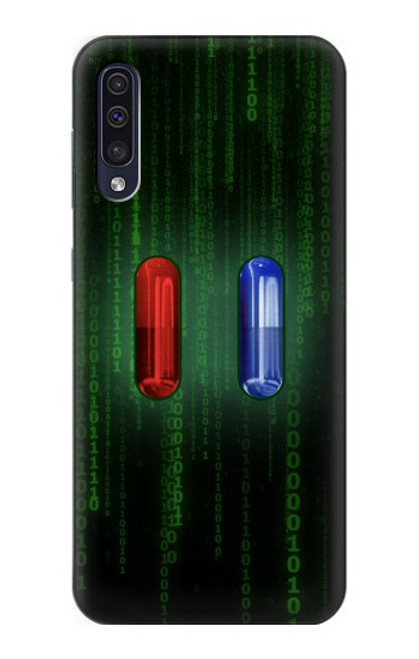 S3816 Red Pill Blue Pill Capsule Case For Samsung Galaxy A50