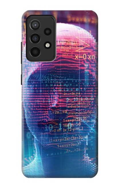 S3800 Digital Human Face Case For Samsung Galaxy A52, Galaxy A52 5G