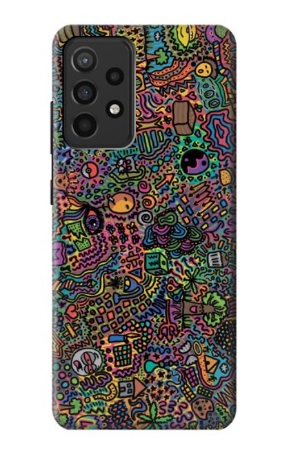 S3815 Psychedelic Art Case For Samsung Galaxy A52, Galaxy A52 5G