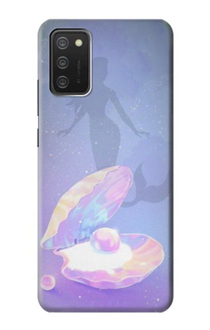 S3823 Beauty Pearl Mermaid Case For Samsung Galaxy A03S