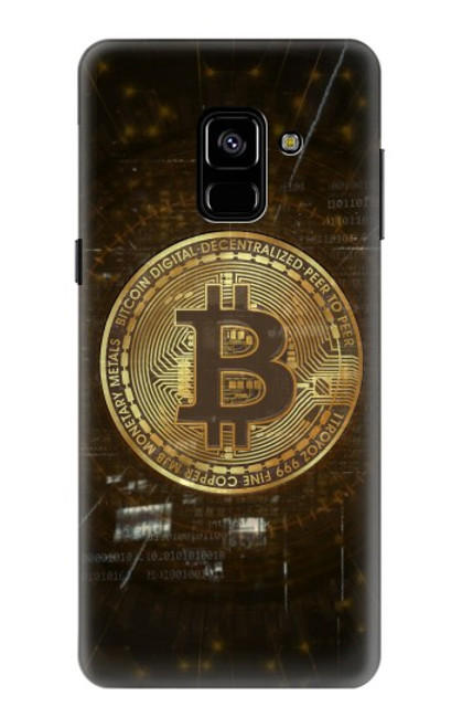 S3798 Cryptocurrency Bitcoin Case For Samsung Galaxy A8 (2018)