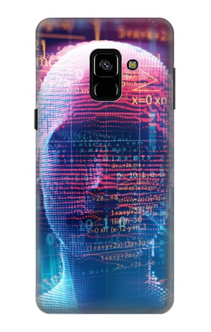 S3800 Digital Human Face Case For Samsung Galaxy A8 (2018)