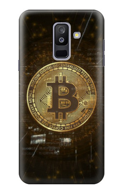 S3798 Cryptocurrency Bitcoin Case For Samsung Galaxy A6+ (2018), J8 Plus 2018, A6 Plus 2018