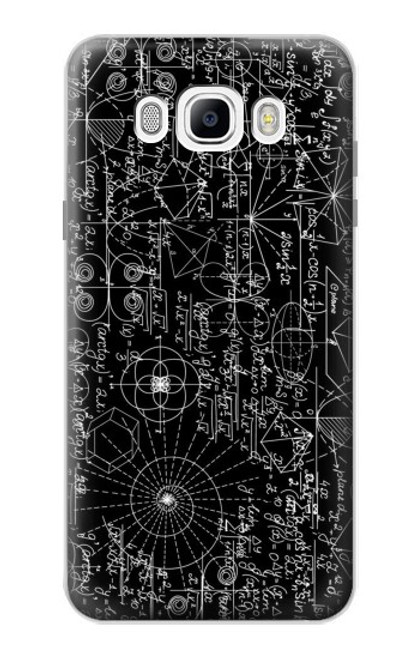 S3808 Mathematics Blackboard Case For Samsung Galaxy J7 (2016)