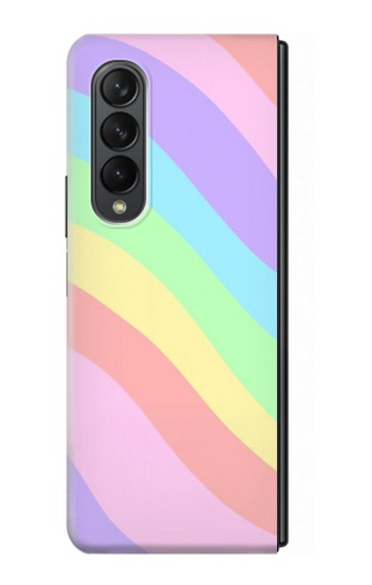 S3810 Pastel Unicorn Summer Wave Case For Samsung Galaxy Z Fold 3 5G