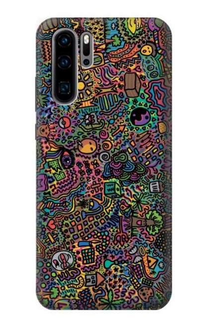 S3815 Psychedelic Art Case For Huawei P30 Pro