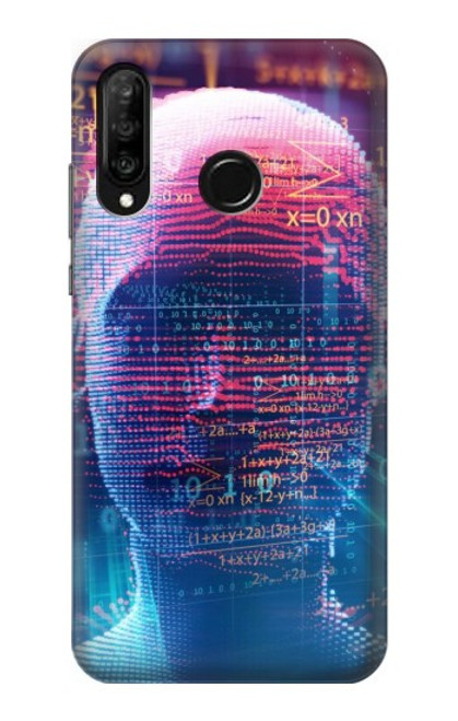 S3800 Digital Human Face Case For Huawei P30 lite