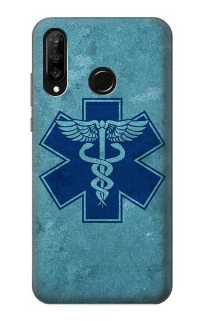 S3824 Caduceus Medical Symbol Case For Huawei P30 lite