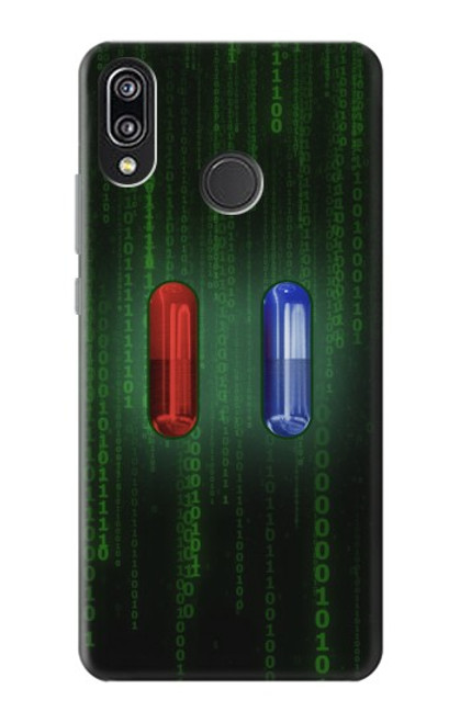S3816 Red Pill Blue Pill Capsule Case For Huawei P20 Lite