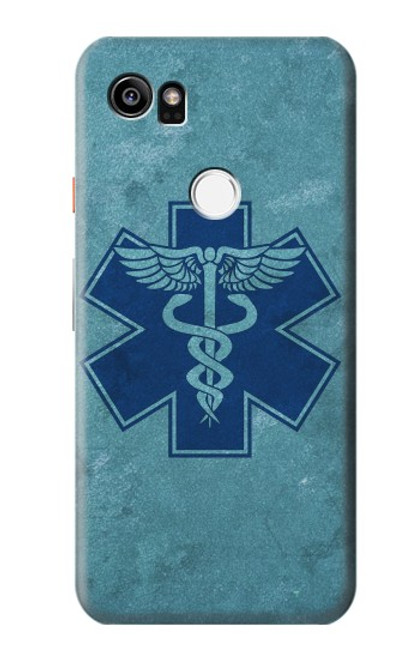 S3824 Caduceus Medical Symbol Case For Google Pixel 2 XL