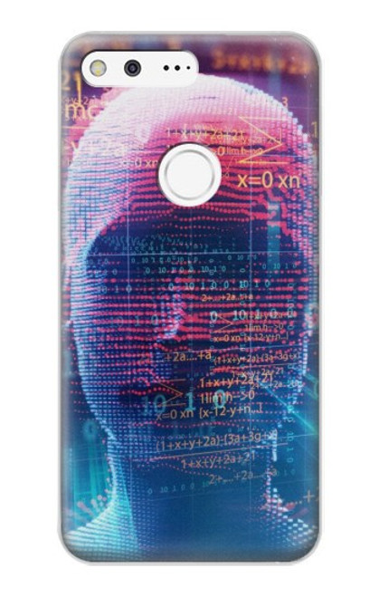 S3800 Digital Human Face Case For Google Pixel XL