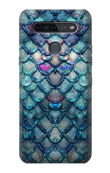 S3809 Mermaid Fish Scale Case For LG K51S