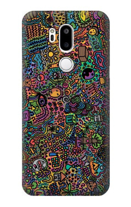 S3815 Psychedelic Art Case For LG G7 ThinQ