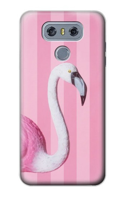 S3805 Flamingo Pink Pastel Case For LG G6