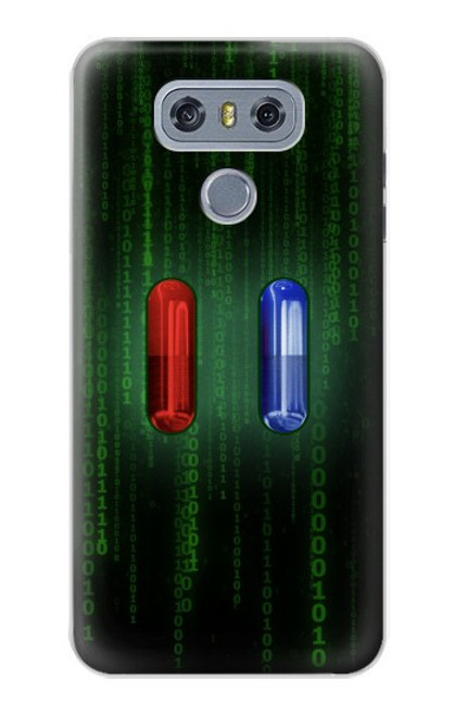 S3816 Red Pill Blue Pill Capsule Case For LG G6