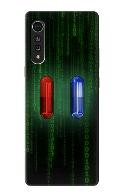 S3816 Red Pill Blue Pill Capsule Case For LG Velvet