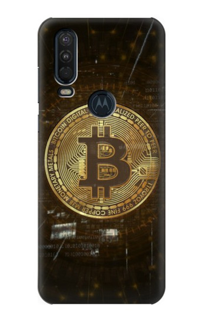 S3798 Cryptocurrency Bitcoin Case For Motorola One Action (Moto P40 Power)