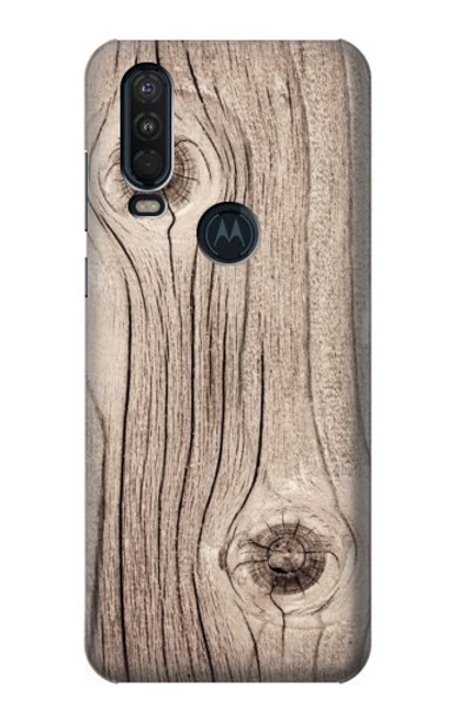 S3822 Tree Woods Texture Graphic Printed Case For Motorola One Action (Moto P40 Power)