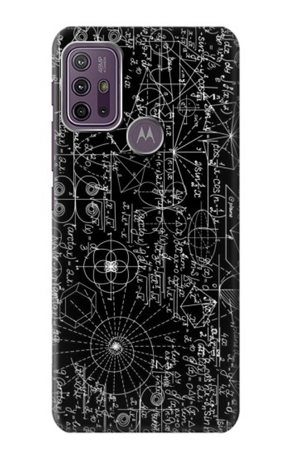 S3808 Mathematics Blackboard Case For Motorola Moto G10 Power