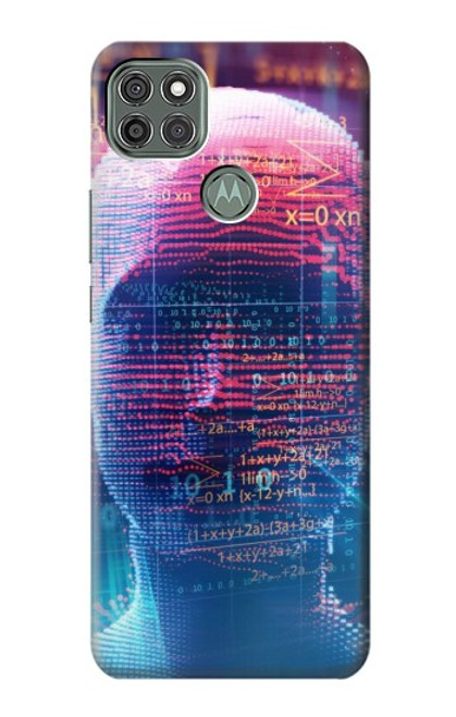 S3800 Digital Human Face Case For Motorola Moto G9 Power