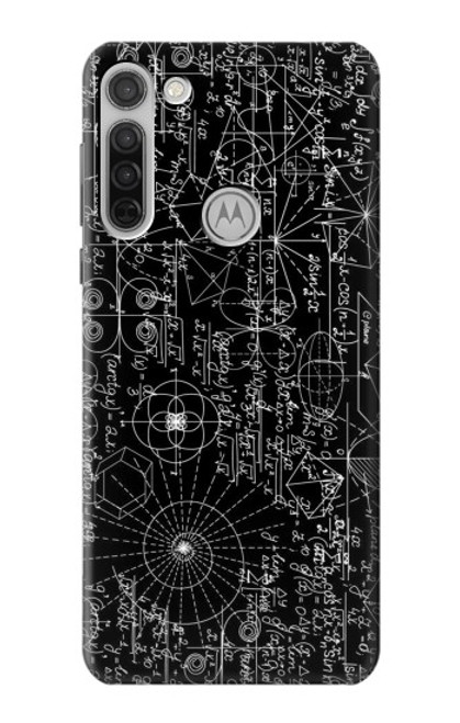 S3808 Mathematics Blackboard Case For Motorola Moto G8