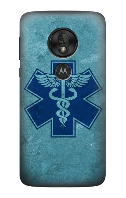 S3824 Caduceus Medical Symbol Case For Motorola Moto G7 Play