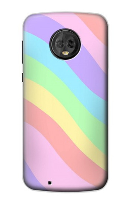 S3810 Pastel Unicorn Summer Wave Case For Motorola Moto G6