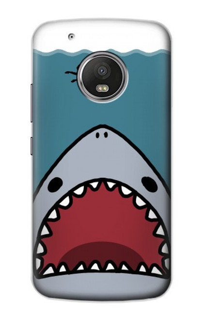 S3825 Cartoon Shark Sea Diving Case For Motorola Moto G5 Plus