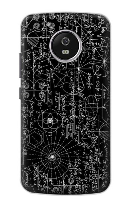 S3808 Mathematics Blackboard Case For Motorola Moto G5