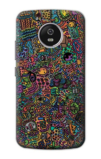 S3815 Psychedelic Art Case For Motorola Moto G5