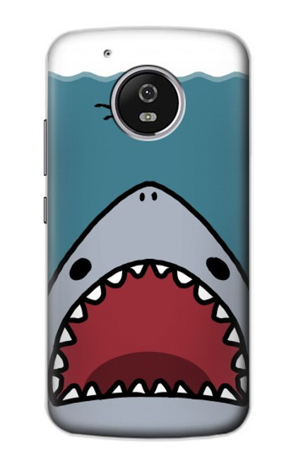 S3825 Cartoon Shark Sea Diving Case For Motorola Moto G5
