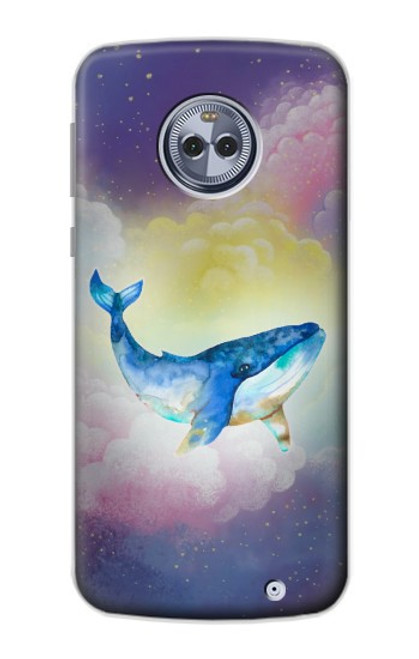 S3802 Dream Whale Pastel Fantasy Case For Motorola Moto X4