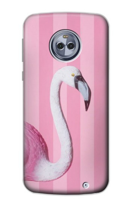 S3805 Flamingo Pink Pastel Case For Motorola Moto X4