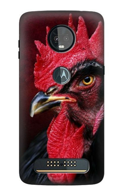 S3797 Chicken Rooster Case For Motorola Moto Z3, Z3 Play