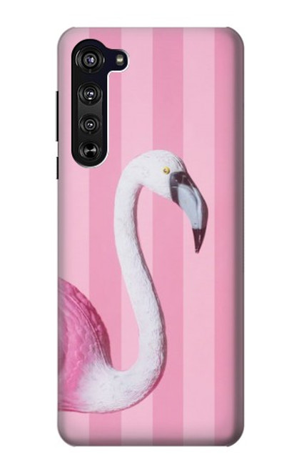 S3805 Flamingo Pink Pastel Case For Motorola Edge
