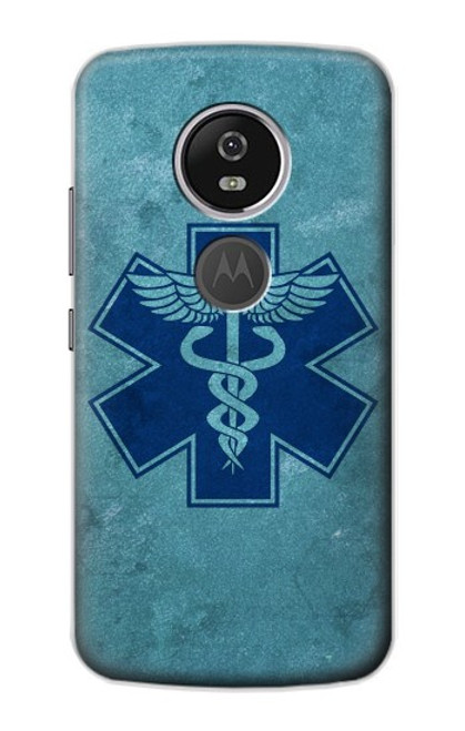 S3824 Caduceus Medical Symbol Case For Motorola Moto E5 Plus