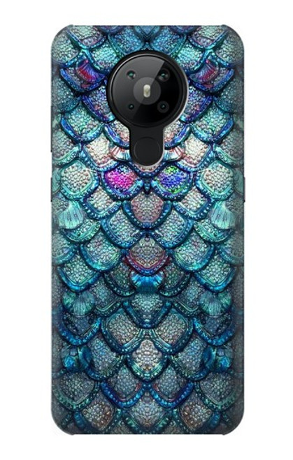 S3809 Mermaid Fish Scale Case For Nokia 5.3