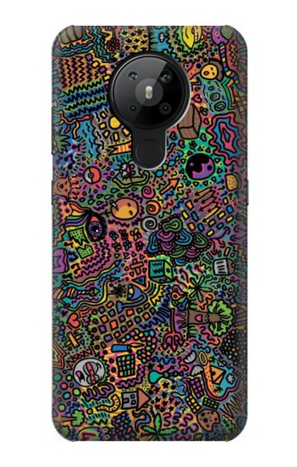 S3815 Psychedelic Art Case For Nokia 5.3