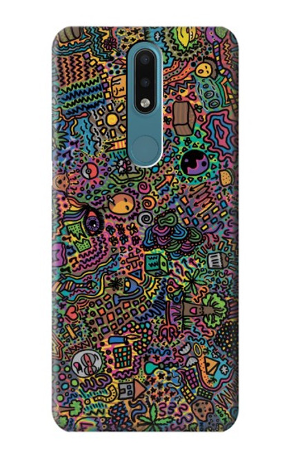 S3815 Psychedelic Art Case For Nokia 2.4