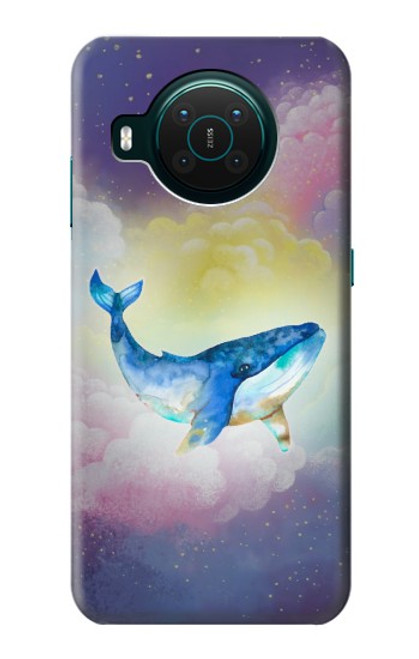 S3802 Dream Whale Pastel Fantasy Case For Nokia X10