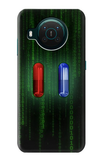 S3816 Red Pill Blue Pill Capsule Case For Nokia X10