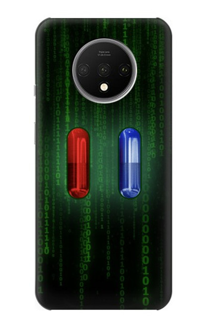 S3816 Red Pill Blue Pill Capsule Case For OnePlus 7T