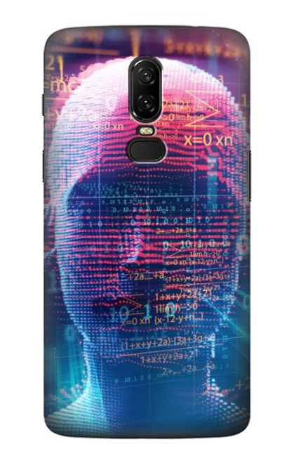 S3800 Digital Human Face Case For OnePlus 6