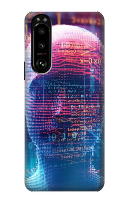 S3800 Digital Human Face Case For Sony Xperia 5 III