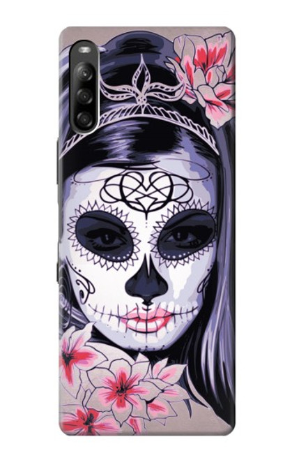 S3821 Sugar Skull Steam Punk Girl Gothic Case For Sony Xperia L4