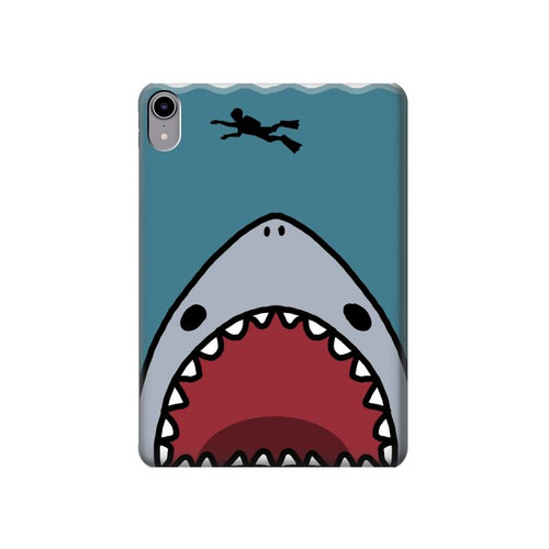 S3825 Cartoon Shark Sea Diving Hard Case For iPad mini 6, iPad mini (2021)