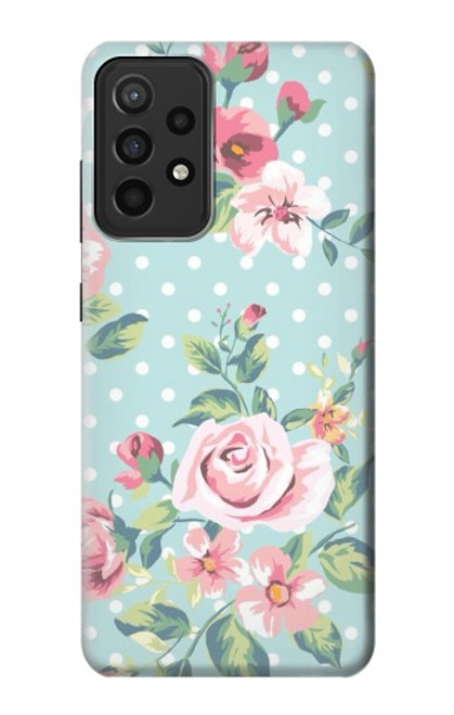 S3494 Vintage Rose Polka Dot Case For Samsung Galaxy A52s 5G