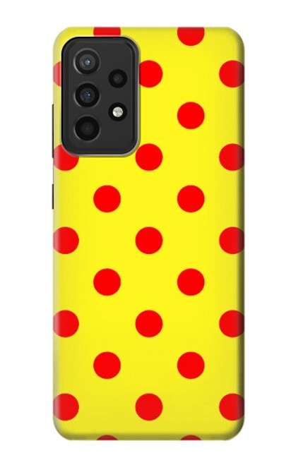 S3526 Red Spot Polka Dot Case For Samsung Galaxy A52s 5G