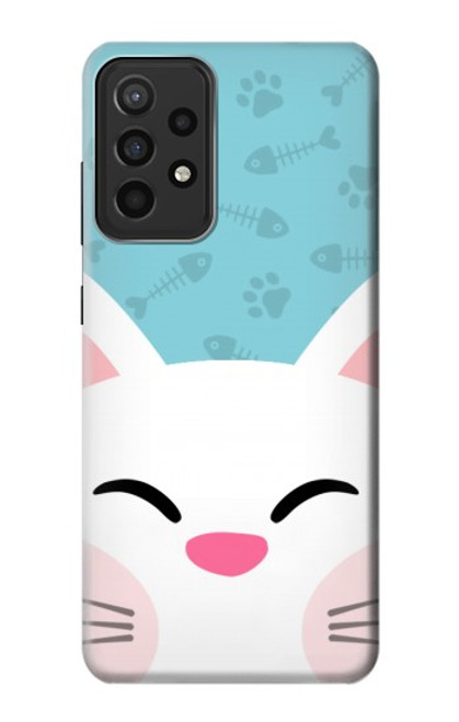 S3542 Cute Cat Cartoon Case For Samsung Galaxy A52s 5G